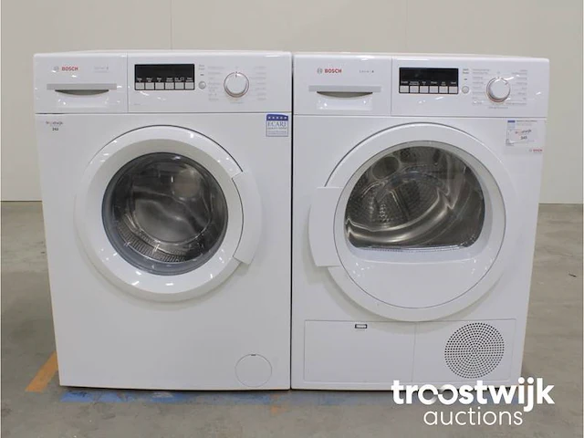 Serie|2 varioperfect a+++ wasmachine & bosch serie|4 droger - afbeelding 1 van  8