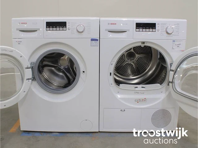Serie|2 varioperfect a+++ wasmachine & bosch serie|4 droger - afbeelding 2 van  8