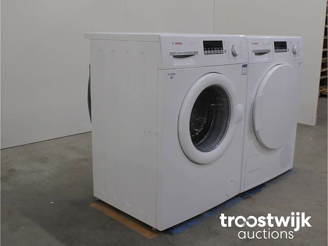 Serie|2 varioperfect a+++ wasmachine & bosch serie|4 selfcleaning condenser droger - afbeelding 4 van  8