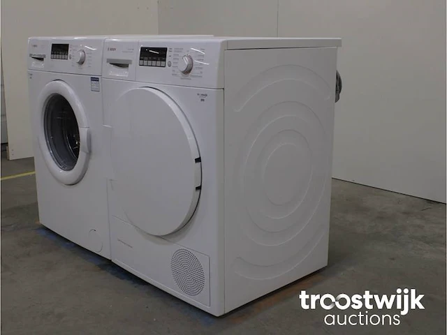 Serie|2 varioperfect a+++ wasmachine & bosch serie|4 selfcleaning condenser droger - afbeelding 7 van  8