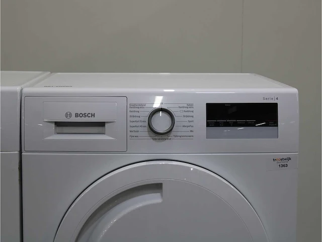 Serie|4 aquastop ecosilence drive wasmachine & bosch serie|4 droger - afbeelding 6 van  8