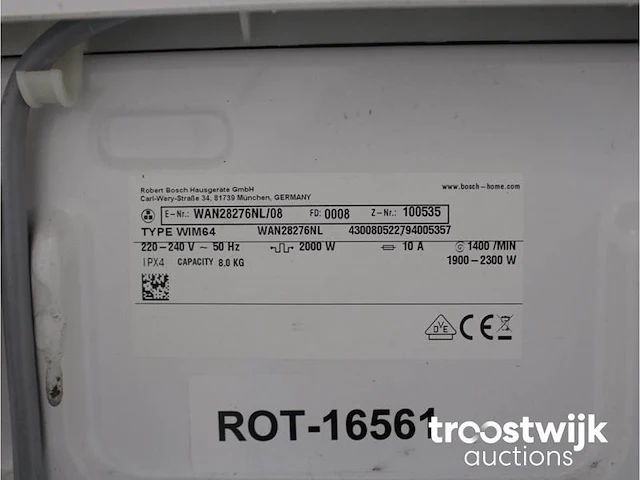 Serie|4 aquastop ecosilence drive wasmachine & bosch serie|6 droger - afbeelding 5 van  8