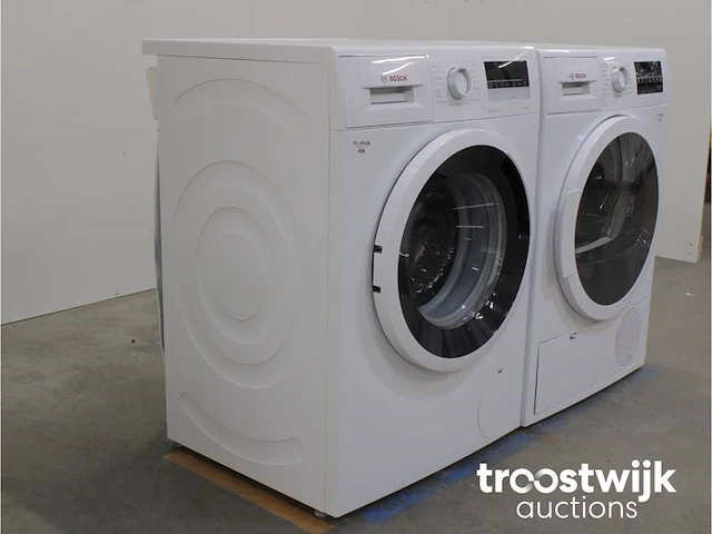 Serie|4 aquastop ecosilence drive wasmachine & bosch serie|6 droger - afbeelding 4 van  8