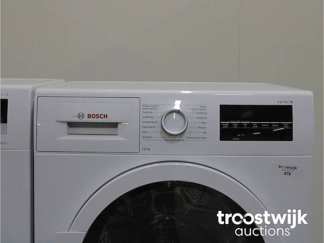 Serie|4 aquastop ecosilence drive wasmachine & bosch serie|6 droger - afbeelding 6 van  8
