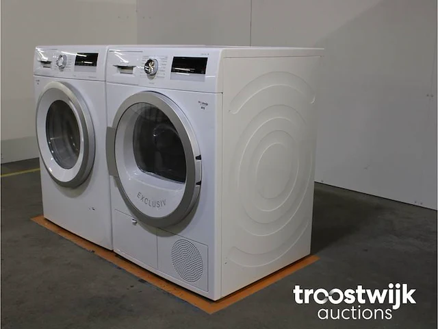 Serie|4 ecosilence drive wasmachine & bosch serie|4 exclusiv droger - afbeelding 7 van  8