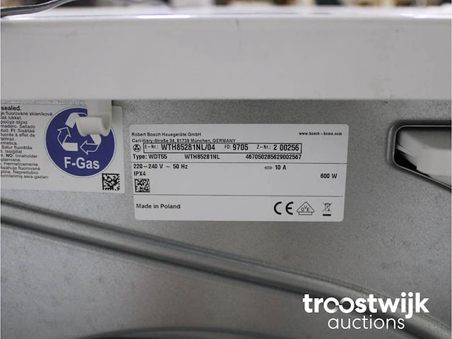 Serie|4 ecosilence drive wasmachine & bosch serie|4 exclusiv droger - afbeelding 8 van  8
