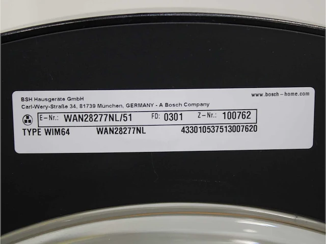 Serie|4 ecosilence drive wasmachine - afbeelding 4 van  6