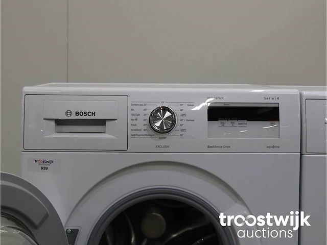 Serie|4 varioperfect ecosilence drive exclusiv wasmachine & bosch serie|4 exclusiv droger - afbeelding 3 van  8
