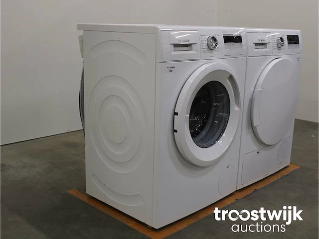 Serie|4 varioperfect ecosilence drive exclusiv wasmachine & bosch serie|4 exclusiv droger - afbeelding 4 van  8