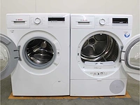Serie|4 varioperfect ecosilence drive wasmachine & bosch serie|4 a++ droger - afbeelding 2 van  8