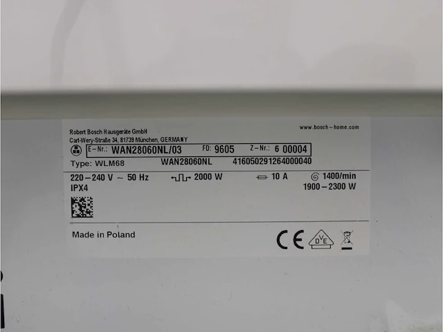 Serie|4 varioperfect ecosilence drive wasmachine & bosch serie|4 a++ droger - afbeelding 5 van  8