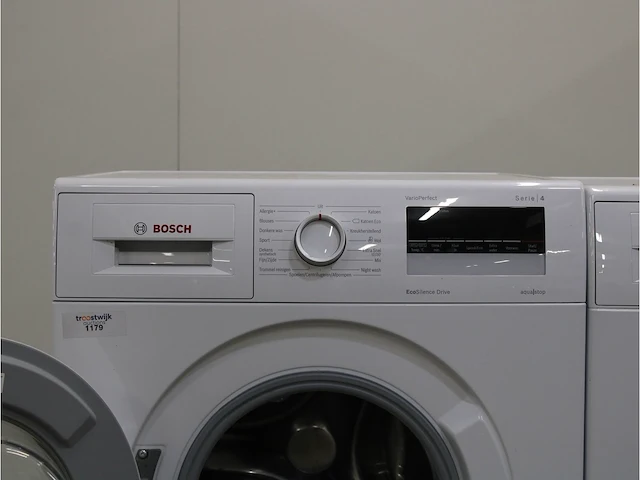Serie|4 varioperfect ecosilence drive wasmachine & bosch serie|4 droger - afbeelding 3 van  8