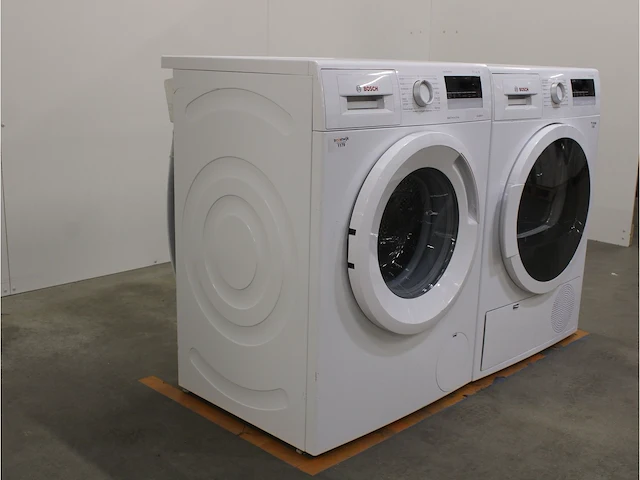 Serie|4 varioperfect ecosilence drive wasmachine & bosch serie|4 droger - afbeelding 4 van  8