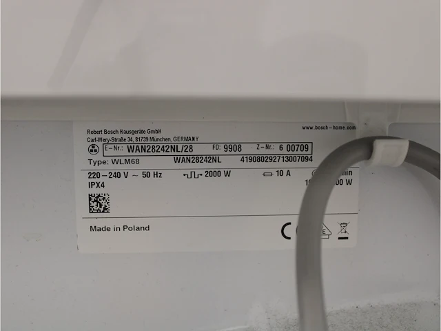 Serie|4 varioperfect ecosilence drive wasmachine & bosch serie|4 droger - afbeelding 5 van  8