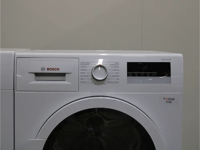 Serie|4 varioperfect ecosilence drive wasmachine & bosch serie|4 droger - afbeelding 6 van  8
