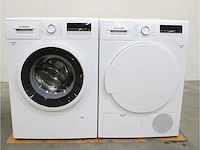 Serie|4 varioperfect ecosilence drive wasmachine & bosch serie|4 droger - afbeelding 1 van  8