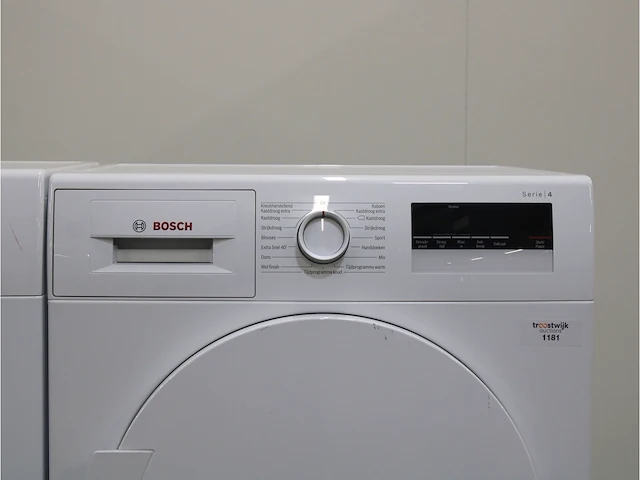 Serie|4 varioperfect ecosilence drive wasmachine & bosch serie|4 droger - afbeelding 6 van  8