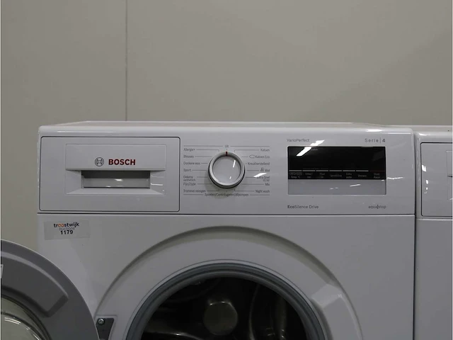 Serie|4 varioperfect ecosilence drive wasmachine & bosch serie|4 droger - afbeelding 3 van  8