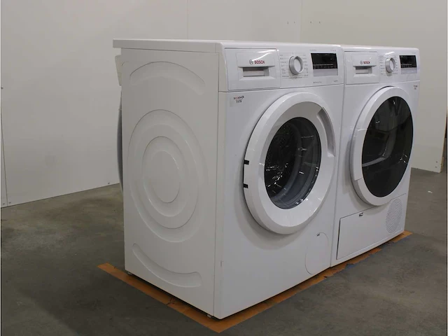Serie|4 varioperfect ecosilence drive wasmachine & bosch serie|4 droger - afbeelding 4 van  8