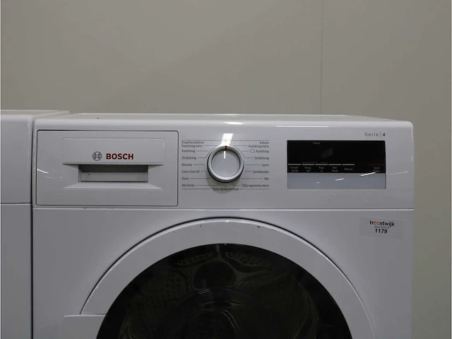 Serie|4 varioperfect ecosilence drive wasmachine & bosch serie|4 droger - afbeelding 6 van  8