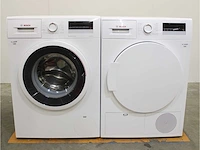 Serie|4 varioperfect ecosilence drive wasmachine & bosch serie|4 droger - afbeelding 1 van  8
