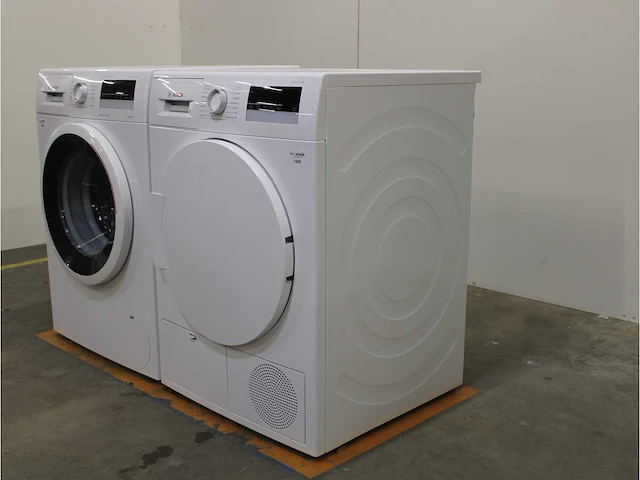 Serie|4 varioperfect ecosilence drive wasmachine & bosch serie|4 droger - afbeelding 7 van  8