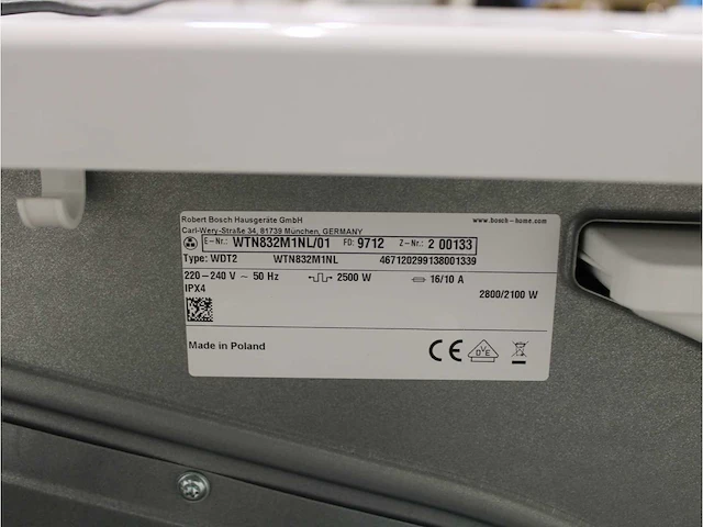 Serie|4 varioperfect ecosilence drive wasmachine & bosch serie|4 droger - afbeelding 8 van  8