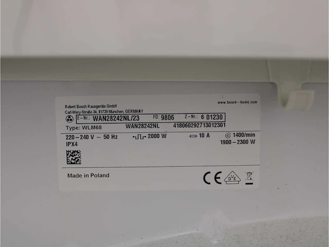 Serie|4 varioperfect ecosilence drive wasmachine & bosch serie|4 droger - afbeelding 5 van  8
