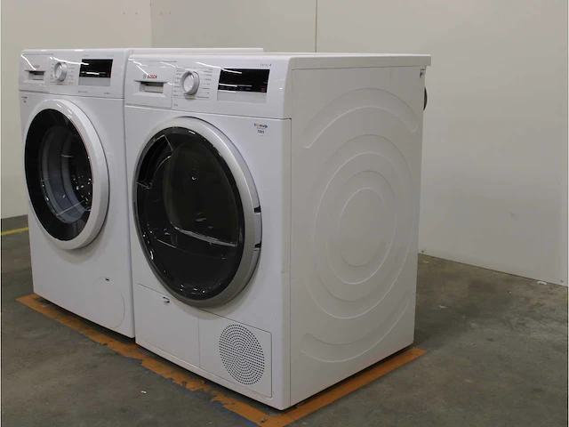 Serie|4 varioperfect ecosilence drive wasmachine & bosch serie|4 droger - afbeelding 7 van  8