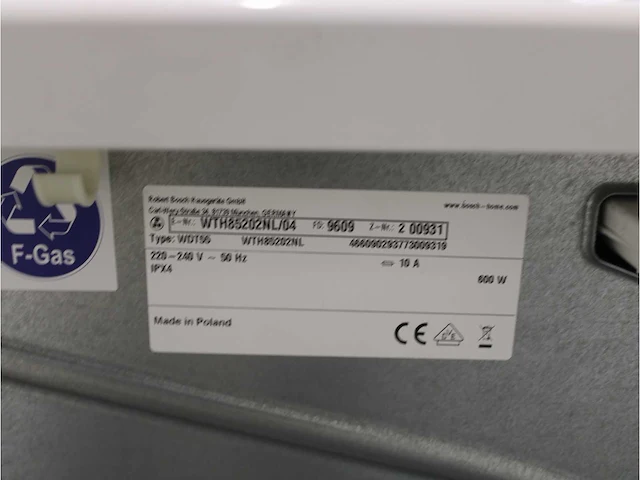Serie|4 varioperfect ecosilence drive wasmachine & bosch serie|4 droger - afbeelding 8 van  8