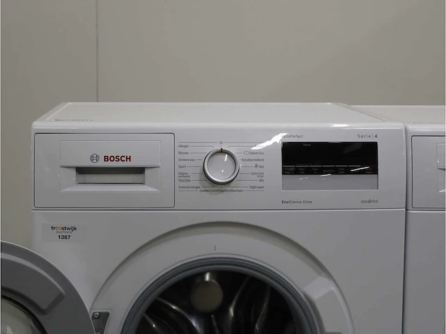 Serie|4 varioperfect ecosilence drive wasmachine & bosch serie|4 droger - afbeelding 3 van  8