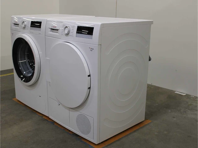 Serie|4 varioperfect ecosilence drive wasmachine & bosch serie|4 droger - afbeelding 7 van  8
