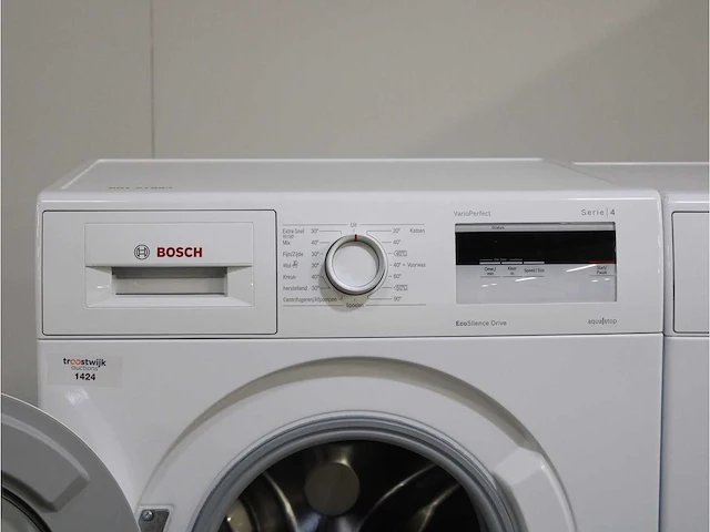 Serie|4 varioperfect ecosilence drive wasmachine & bosch serie|4 droger - afbeelding 3 van  8