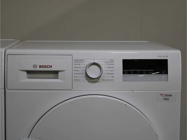 Serie|4 varioperfect ecosilence drive wasmachine & bosch serie|4 droger - afbeelding 6 van  8
