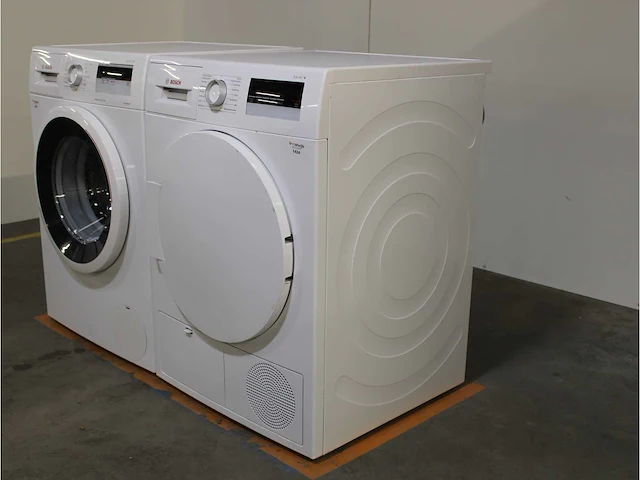 Serie|4 varioperfect ecosilence drive wasmachine & bosch serie|4 droger - afbeelding 7 van  8