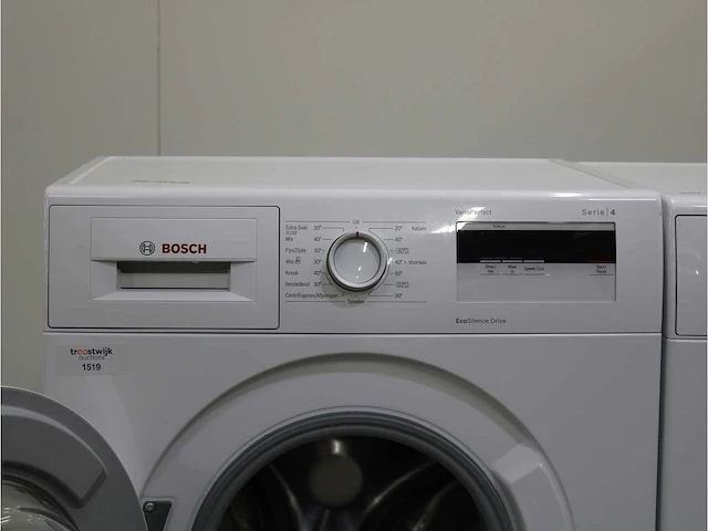 Serie|4 varioperfect ecosilence drive wasmachine & bosch serie|4 droger - afbeelding 3 van  8