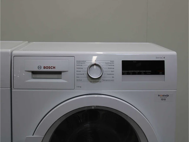 Serie|4 varioperfect ecosilence drive wasmachine & bosch serie|4 droger - afbeelding 6 van  8