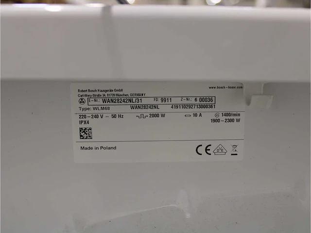 Serie|4 varioperfect ecosilence drive wasmachine & bosch serie|4 droger - afbeelding 5 van  8