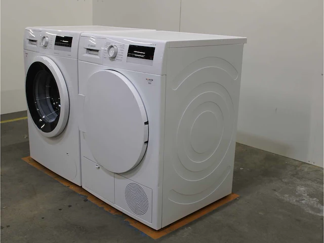 Serie|4 varioperfect ecosilence drive wasmachine & bosch serie|4 droger - afbeelding 7 van  8