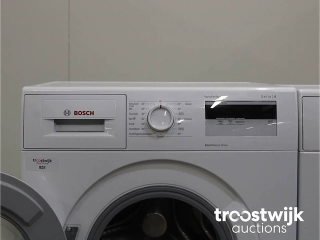 Serie|4 varioperfect ecosilence drive wasmachine & bosch serie|4 droger - afbeelding 3 van  8