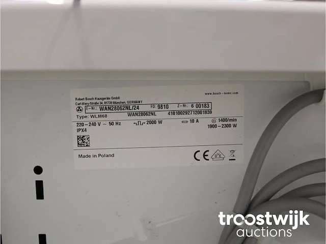 Serie|4 varioperfect ecosilence drive wasmachine & bosch serie|4 droger - afbeelding 5 van  8