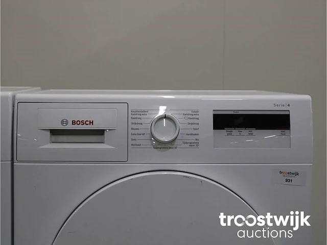 Serie|4 varioperfect ecosilence drive wasmachine & bosch serie|4 droger - afbeelding 6 van  8