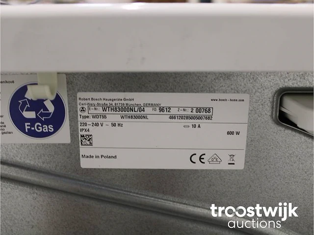 Serie|4 varioperfect ecosilence drive wasmachine & bosch serie|4 droger - afbeelding 8 van  8