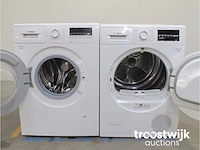 Serie|4 varioperfect ecosilence drive wasmachine & bosch serie|6 selfcleaning condenser droger - afbeelding 2 van  8