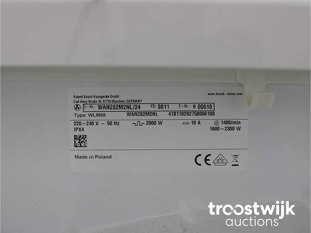 Serie|4 varioperfect ecosilence drive wasmachine & bosch serie|6 selfcleaning condenser droger - afbeelding 5 van  8