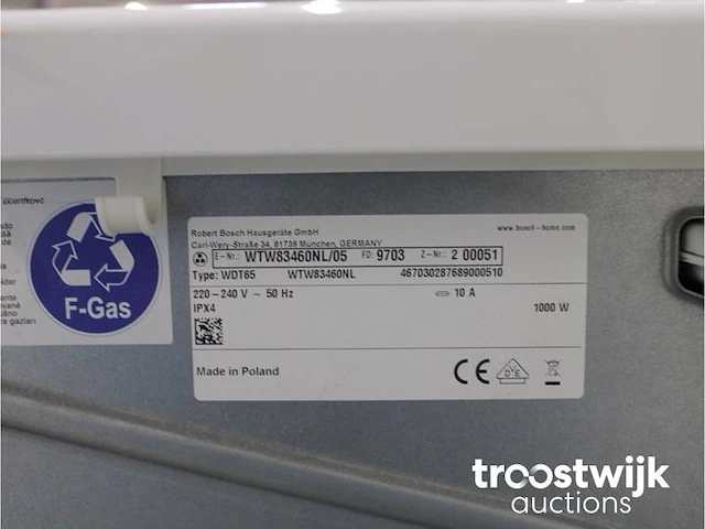 Serie|4 varioperfect ecosilence drive wasmachine & bosch serie|6 selfcleaning condenser droger - afbeelding 8 van  8