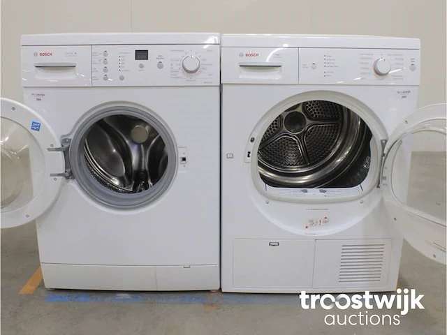 Serie|4 varioperfect wasmachine & bosch maxx 7 sensitive droger - afbeelding 2 van  8