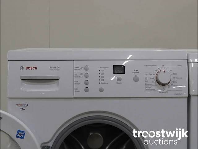 Serie|4 varioperfect wasmachine & bosch maxx 7 sensitive droger - afbeelding 3 van  8