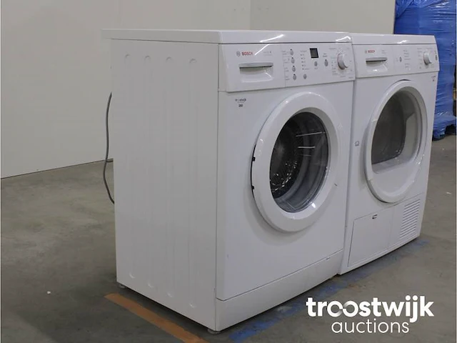 Serie|4 varioperfect wasmachine & bosch maxx 7 sensitive droger - afbeelding 4 van  8