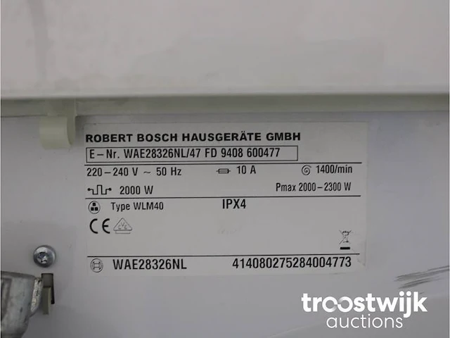 Serie|4 varioperfect wasmachine & bosch maxx 7 sensitive droger - afbeelding 5 van  8